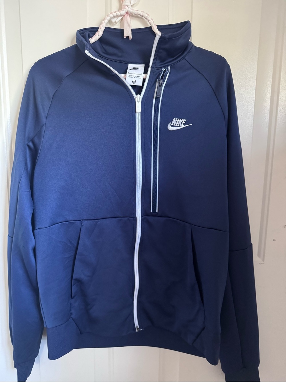 Nike N98 Tribute Jacket Mens Size M Midnight Navy/White
K1